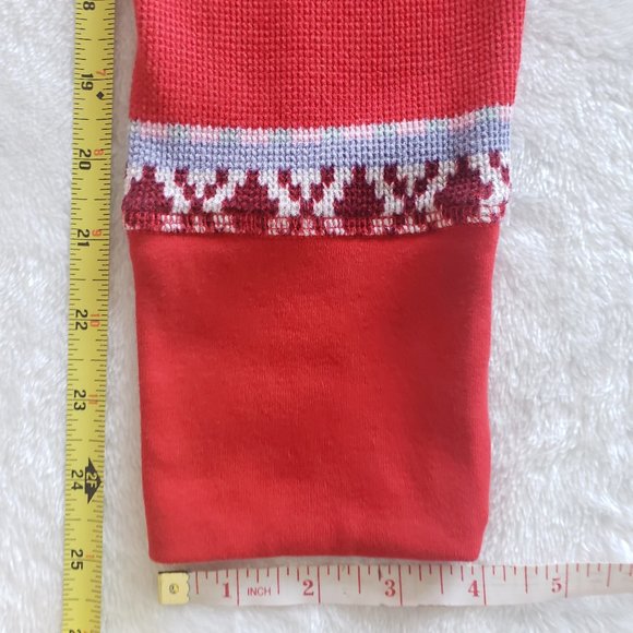 VICTORIA'S SECRET Pullover Multicolor V Neck Sweater SZ XL - Picture 13 of 15